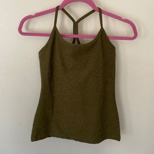 Green beyond yoga tank